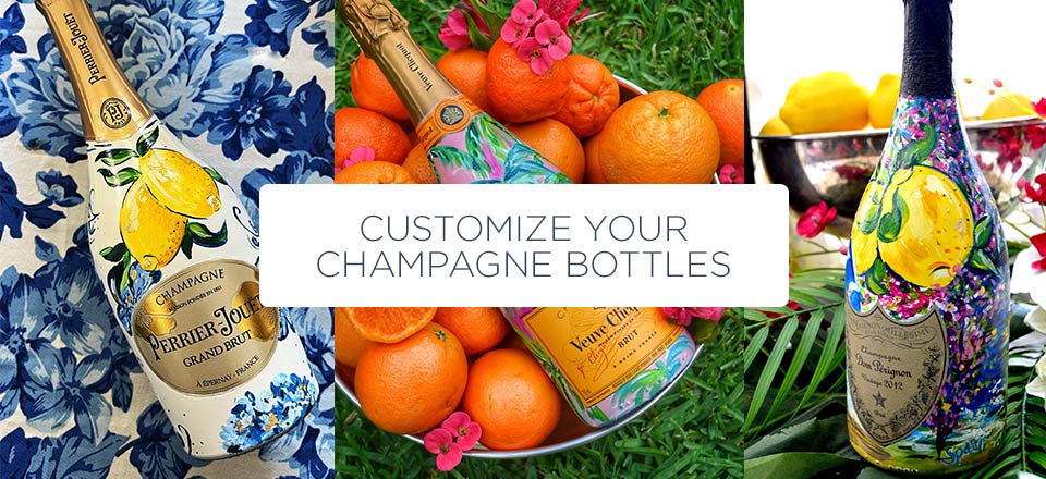 Customize Your Champaign Bottles - Chelsea Hill Styles