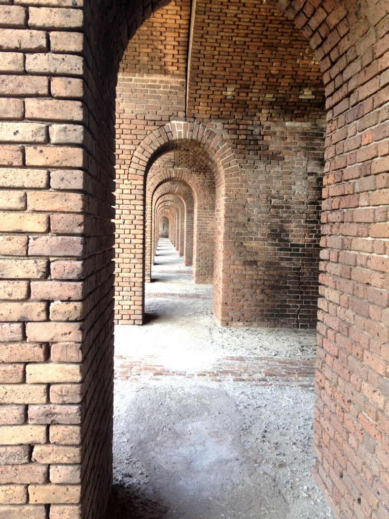 archway, Dry Tortugas, National Park, Key West, Blue water, Beautiful Islands, ccuriosity.com